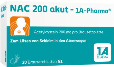 NAC 200 akut-1A Pharma Brausetabletten