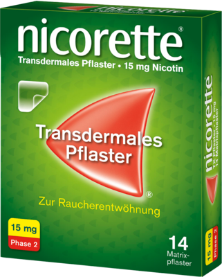 NICORETTE TX Pflaster 15 mg