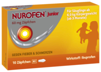 NUROFEN Junior 60 mg Zäpfchen