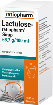 LACTULOSE-ratiopharm Sirup