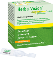 HERBA-VISION Augentrost sine Augentropfen