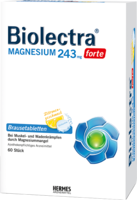 BIOLECTRA Magnesium 243 mg forte Zitrone Br.-Tabl.