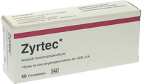 ZYRTEC 10 mg Filmtabletten