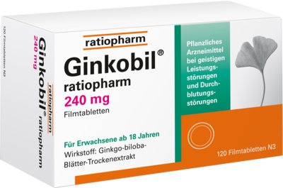 GINKOBIL-ratiopharm 240 mg Filmtabletten