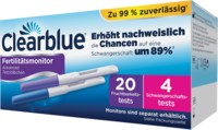 CLEARBLUE Fertilitätsmonitor Teststäbchen 20+4