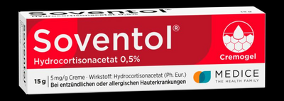 SOVENTOL Hydrocortisonacetat 0,5% Creme