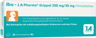 IBU-1A Pharma Grippal 200 mg/30 mg Filmtabletten