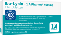 IBU-LYSIN 1A Pharma 400 mg Filmtabletten